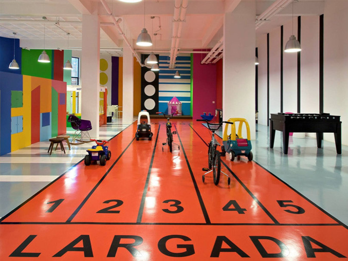 儿童室内游乐场设计资料下载-重建的儿童游乐场