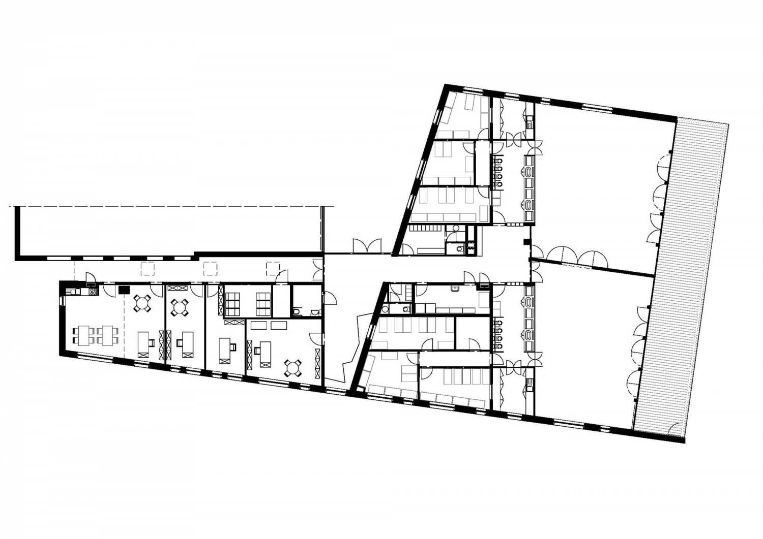 英国nijvel市托儿所扩建底层平面-英国nijvel市托儿所扩建第13张图片