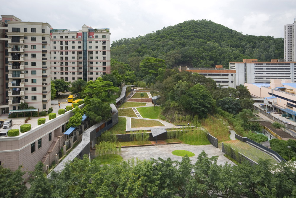 玉竹文化广场景观外部局部图-玉竹文化广场景观第2张图片