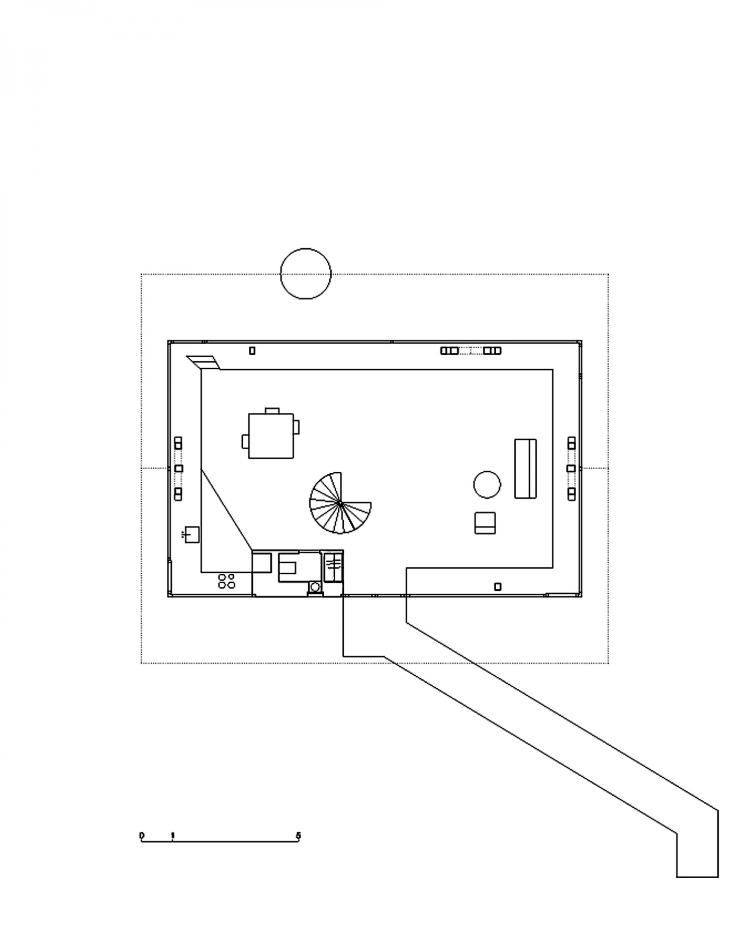 瑞士巴尔斯塔尔住宅平面图-瑞士巴尔斯塔尔住宅第26张图片