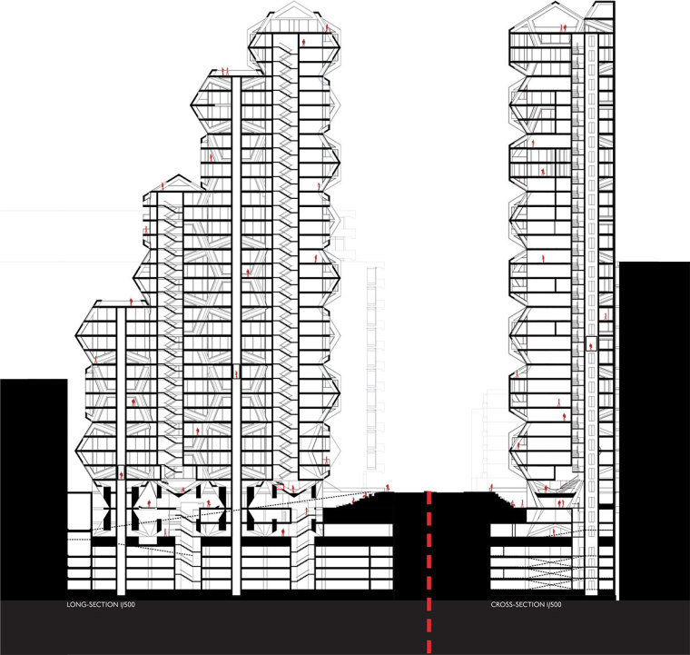 秘鲁五边形住宅楼图解-秘鲁五边形住宅楼第8张图片