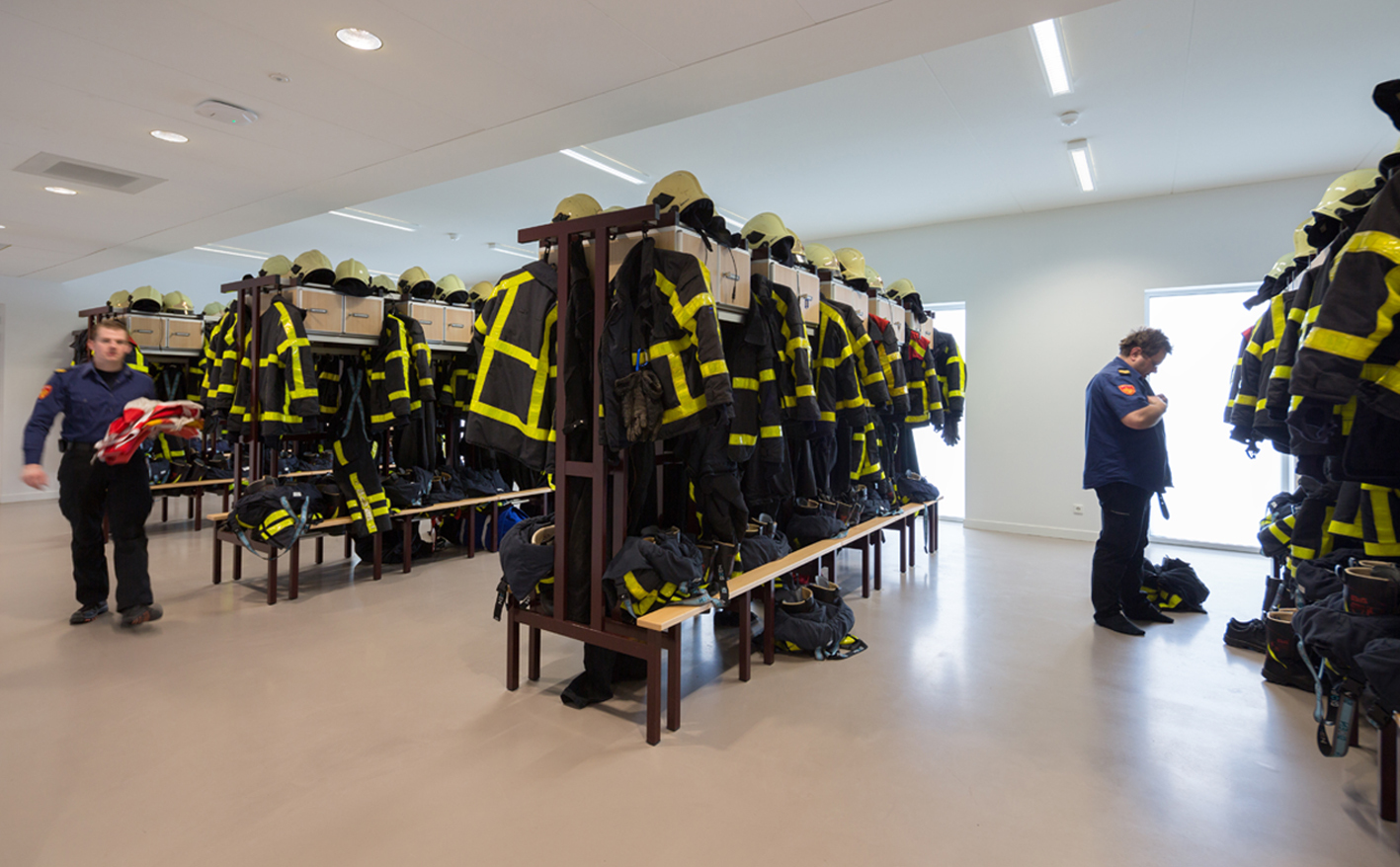 荷兰doetinchem消防站内部局部图