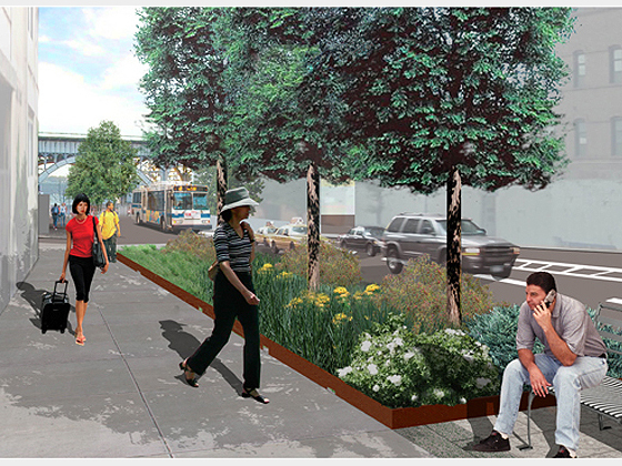 莱姆公园资料下载-曼哈顿第125街改造成绿洲