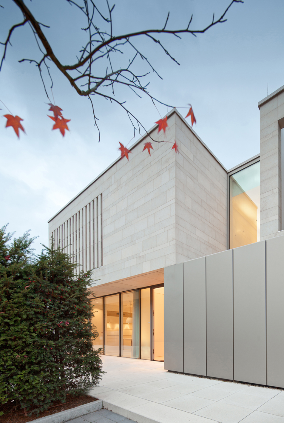 is being built on a plot of approximately 2,000 square metres in