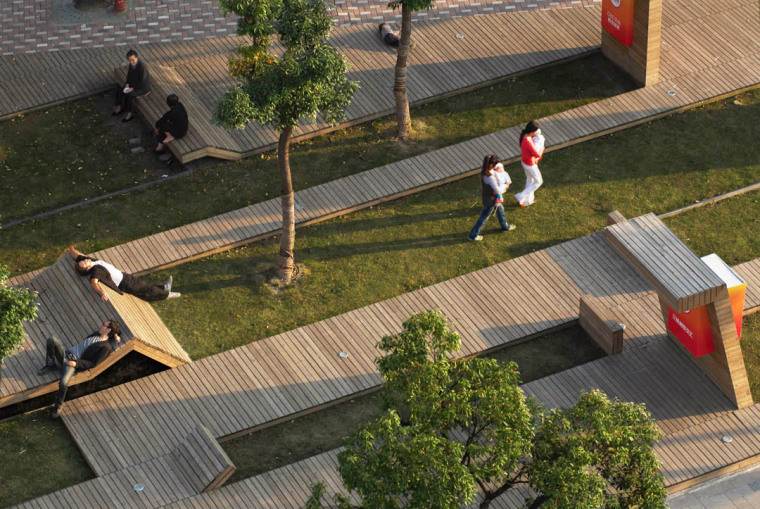 上海公共地毯Kik公园外部局部图-上海公共地毯Kik公园第5张图片