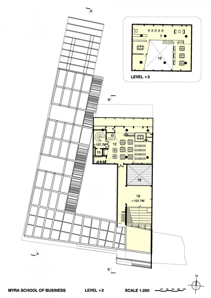印度玛拉商学院三层平面图-印度玛拉商学院第20张图片