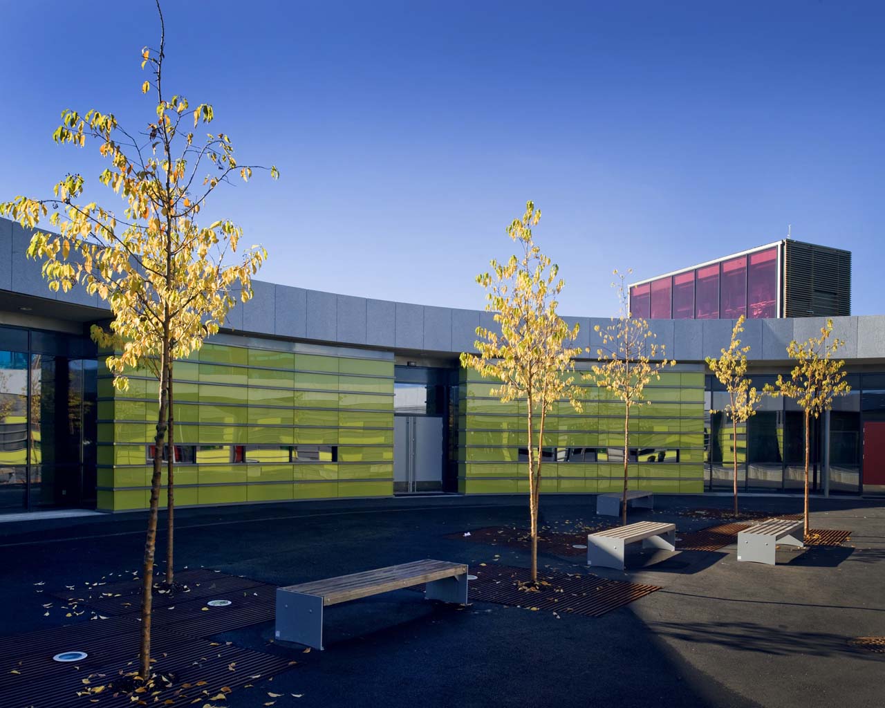 挪威耶尔吕姆中学景观