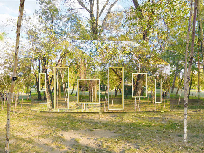 纽约苏格拉底雕塑公园资料下载-纽约隐形谷仓景观