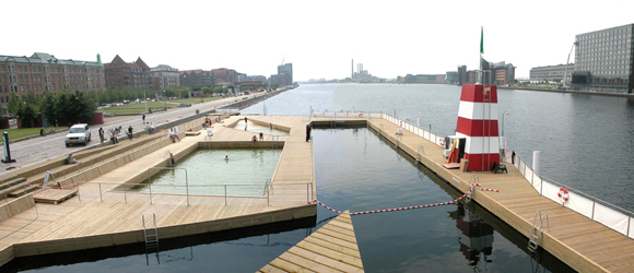 丹麦海港浴场景观_5