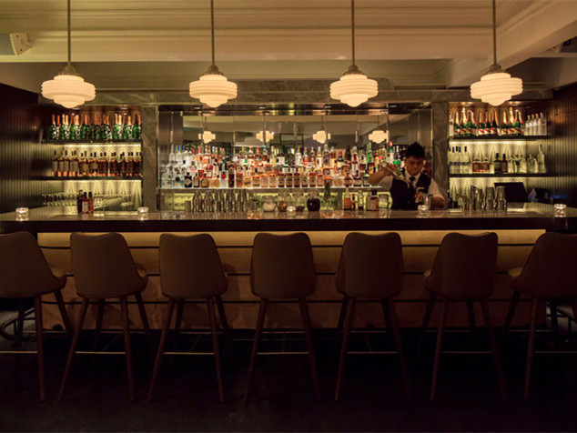 deco餐厅资料下载-新加坡黑天鹅餐厅&酒吧