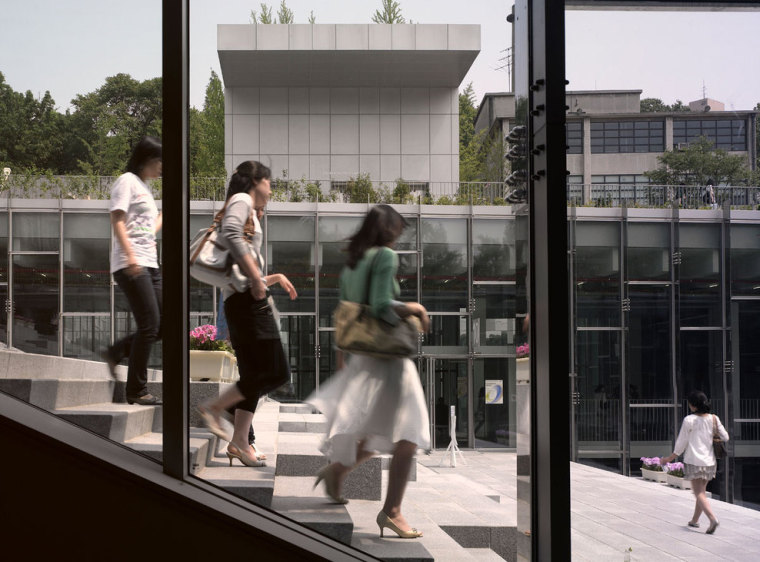 首尔梨花女子大学校园景观-首尔梨花女子大学校园景观第10张图片