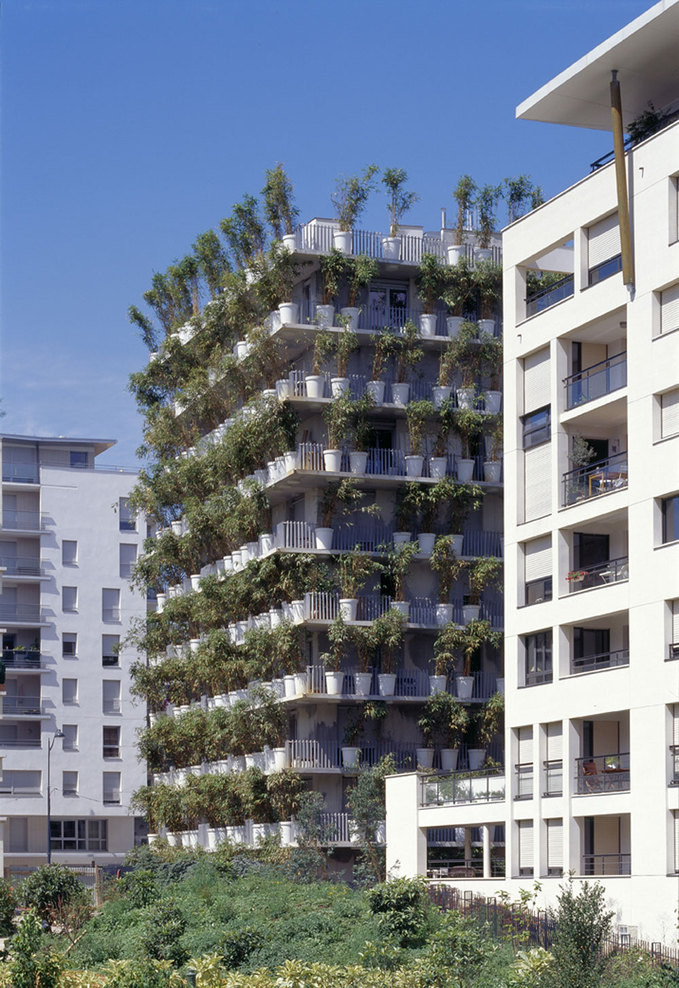 塔式花园住宅景观