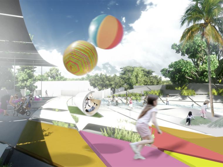 动物园广场设计资料下载-迈阿密的公共艺术设计