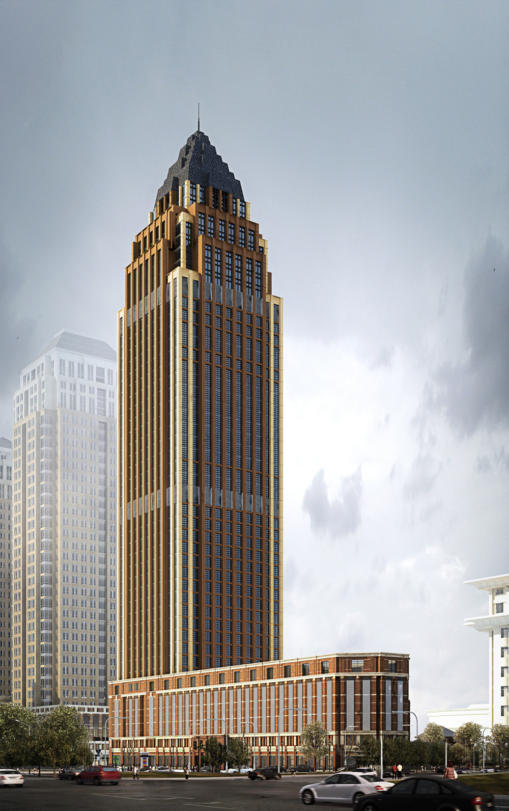 天津泰安道5号院超高层写字楼