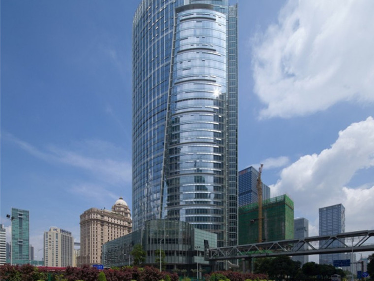 17米高酒店建筑资料下载-智能生态都市绿洲建筑