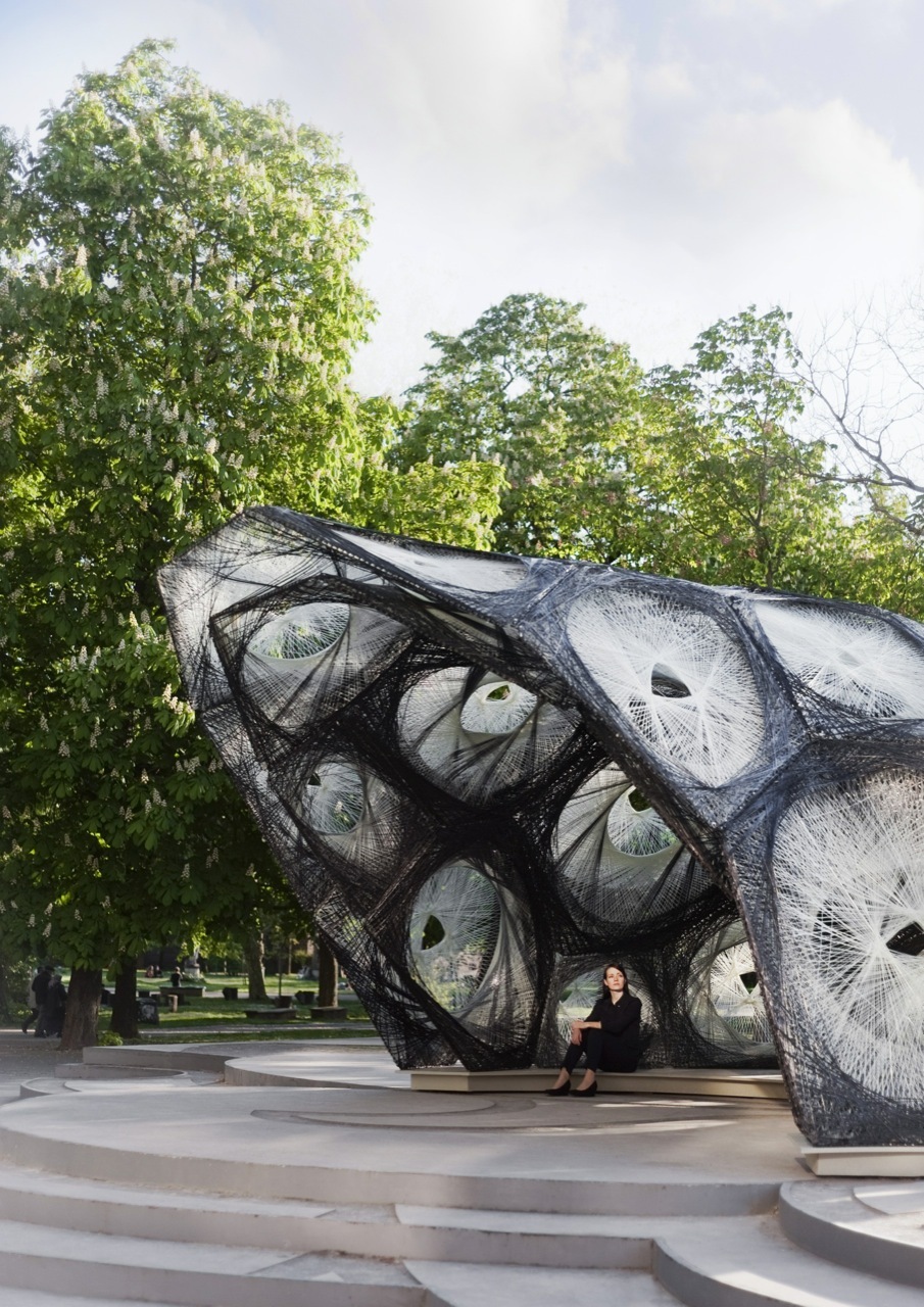 斯图尔特大学的昆虫结构亭子