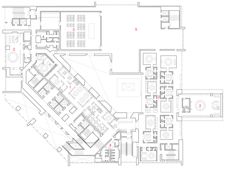 郑州建业艾美酒店平面图-郑州建业艾美酒店第38张图片