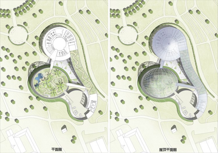 丹麦奥胡斯植物园新温室屋顶平面-丹麦奥胡斯植物园新温室房第19张图片