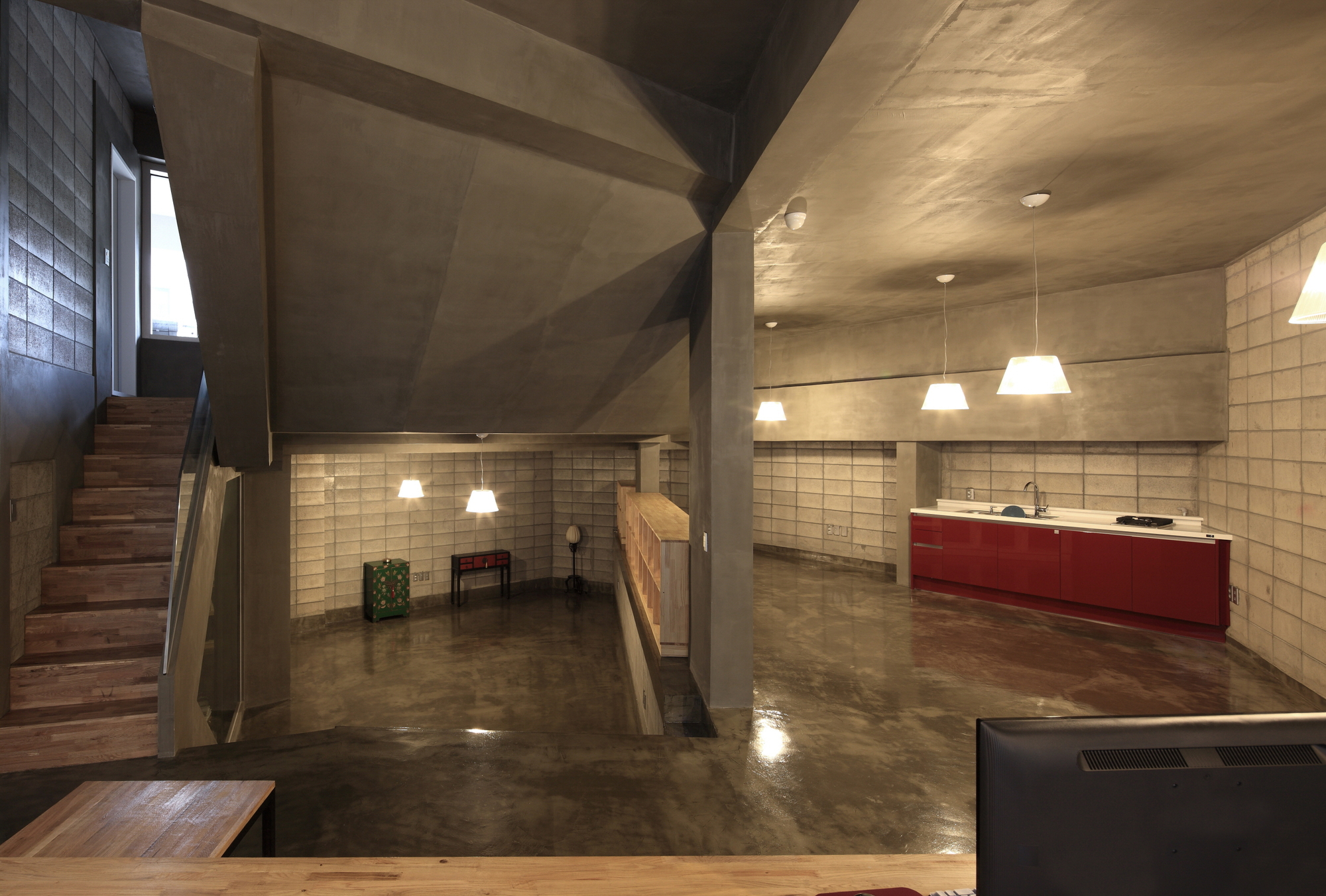 韩国住房项目内部地下室实景图-韩国住房项目第11张图片