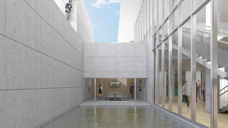 美国克拉克艺术学院楼面之间空间-美国克拉克艺术学院第5张图片