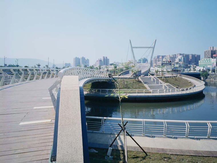 台湾爱河之心景观