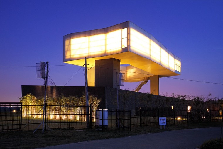 江苏南京四方当代美术馆外部夜景-江苏南京四方当代美术馆第18张图片