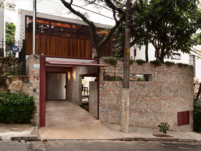 圣保罗的住宅景观资料下载-巴西圣保罗Itobi住宅