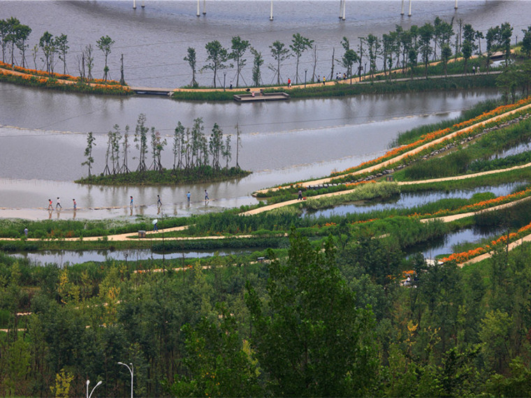 青格达湖湿地公园资料下载-贵州六盘水大明湖湿地公园