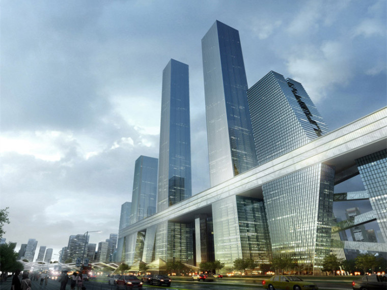 广东深圳湾超级城市资料下载-广东深圳湾超级城市天空街项目
