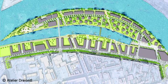 德国奥芬巴赫港口区域规划平面图-德国奥芬巴赫港口区域规划第7张图片