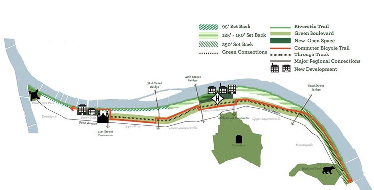 美国Allegheny滨河绿色大道重建分-美国Allegheny滨河绿色大道重建第9张图片