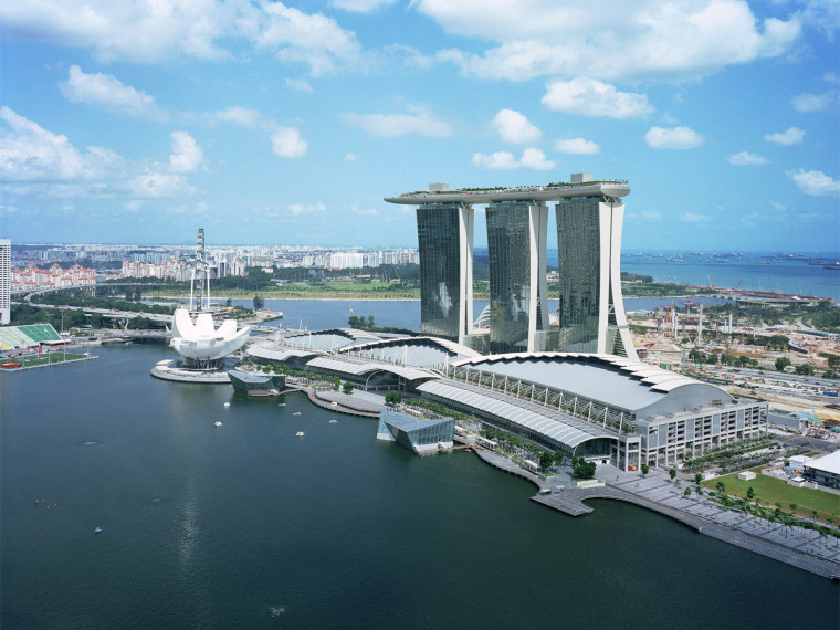 新加坡公共景观资料下载-新加坡滨海湾金沙景观
