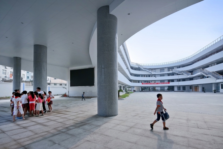 浙江天台第二小学外部操场局部实-浙江天台第二小学第12张图片