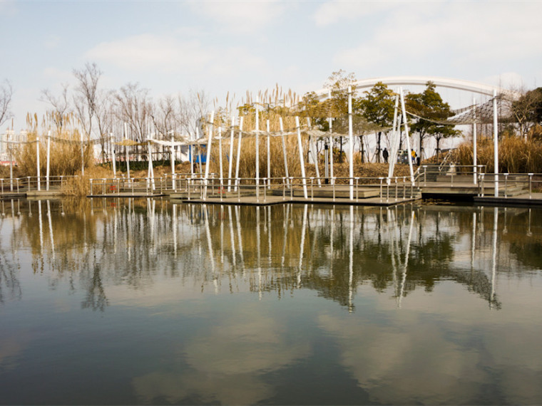 水上花园公园资料下载-上海后滩公园