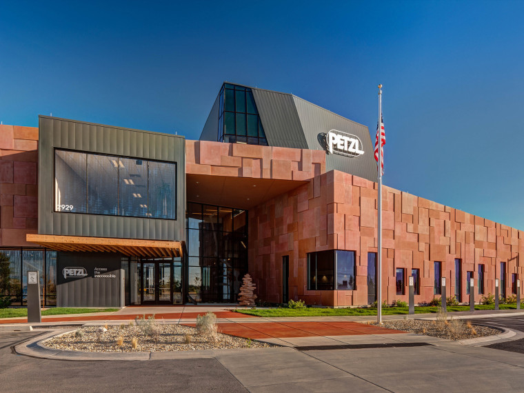 联想北美办公总部资料下载-美国PETZL北美总部和配送中心