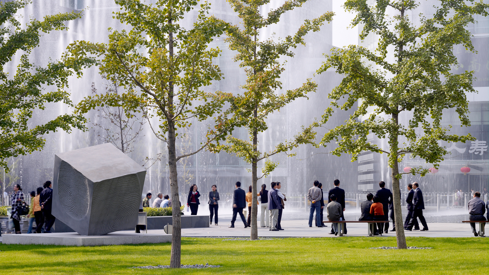 北京金融街景观