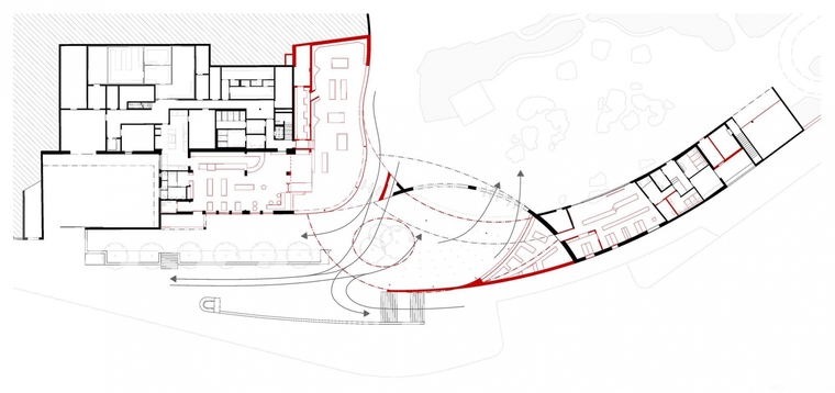 瑞士苏黎世动物园改建平面图-瑞士苏黎世动物园改建第17张图片