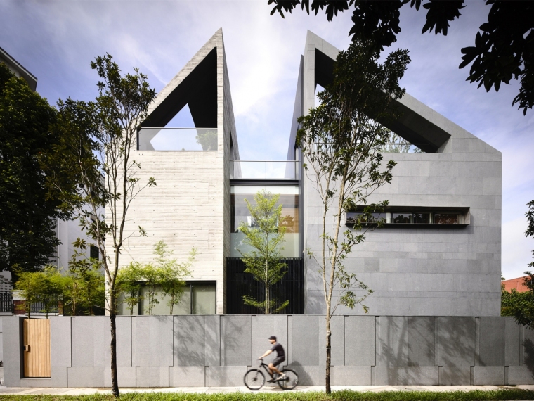 独栋住宅快题建筑设计资料下载-新加坡66MRN住宅