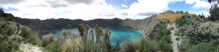 厄瓜多尔火山口的观景平台外部实-厄瓜多尔火山口的观景平台第3张图片