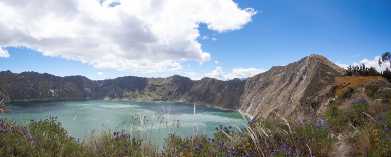 厄瓜多尔火山口的观景平台外部实-厄瓜多尔火山口的观景平台第4张图片