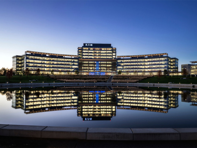 全球最赚钱的设计公司资料下载-美国伊顿公司全球总部大楼