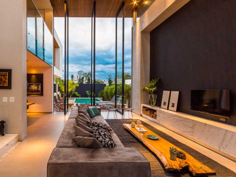 现代家居软装资料下载-巴西唯美的现代家居设计