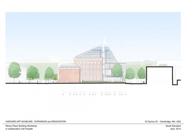 美国哈佛艺术博物馆剖面图-美国哈佛艺术博物馆第29张图片