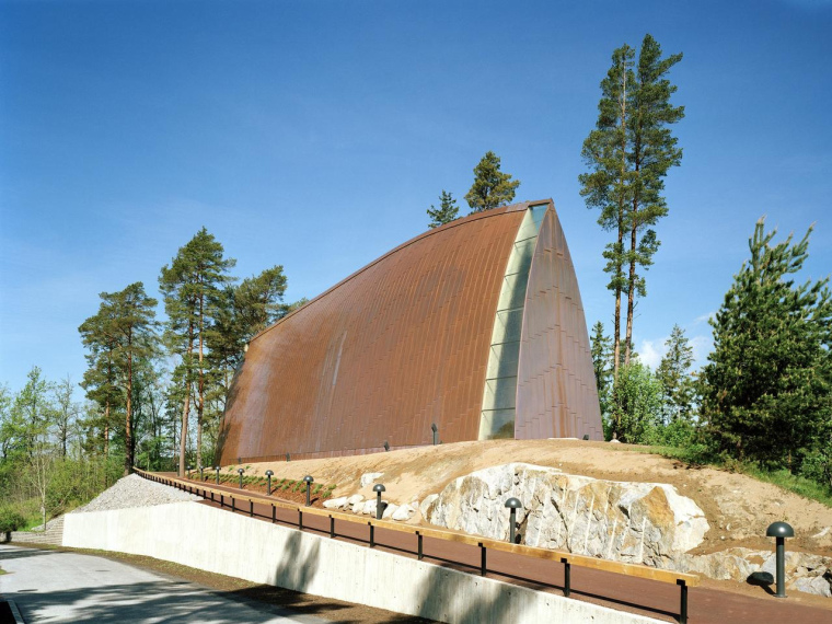 芬兰游客中心资料下载-芬兰圣亨利艺术礼拜堂