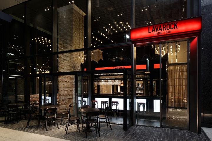 日本lavarock烧烤酒吧餐厅