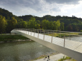 斯洛文尼亚漂流桥景观