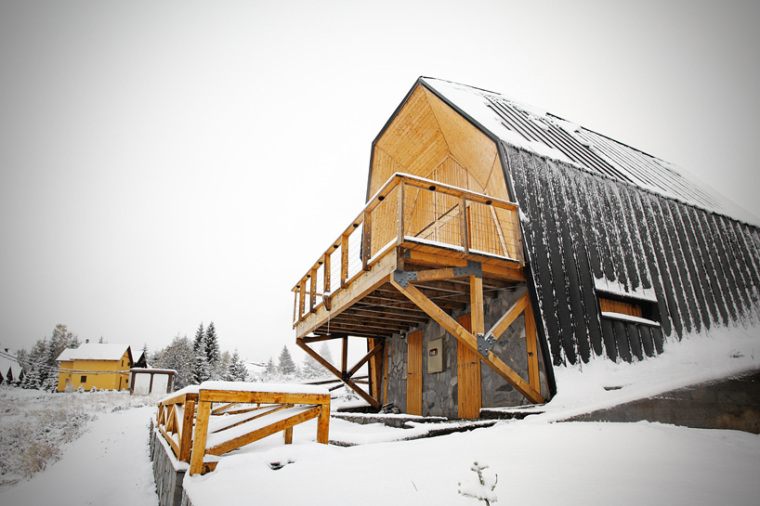 科帕奥尼克山别墅外部冬季实景图-科帕奥尼克山别墅第5张图片