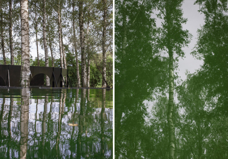 日内瓦的螺旋藻喷泉景观外部细节-日内瓦的螺旋藻喷泉景观第6张图片