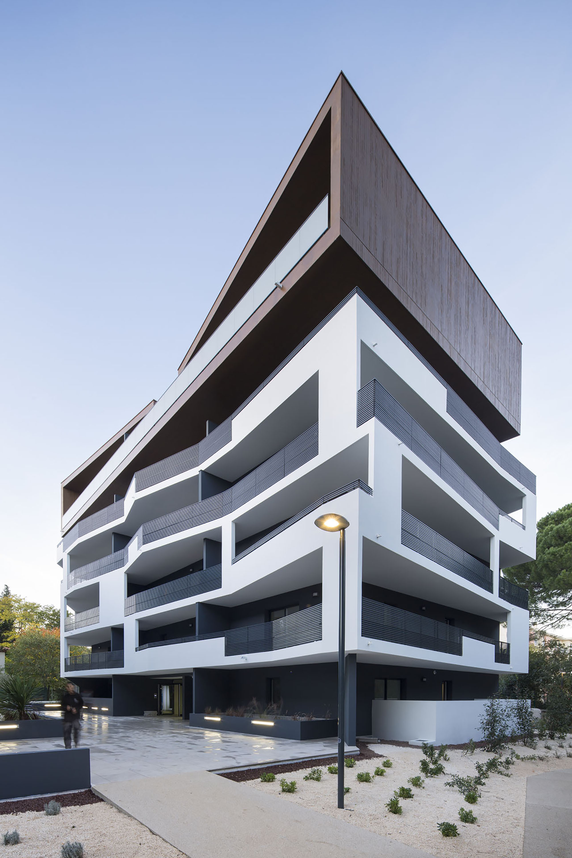 法国蒙彼利埃32户住宅楼