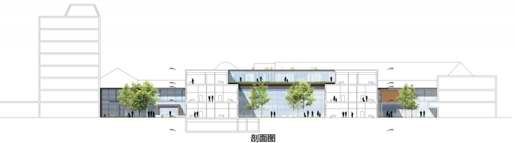 丹麦Vendsyseel医院改扩建剖面图-丹麦Vendsyseel医院改扩建第16张图片